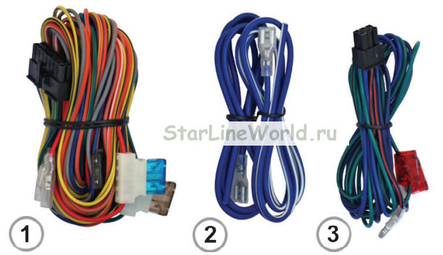 Проводка, провода StarLine A61/B6/B61/B62 комплект проводов