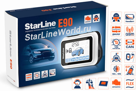 StarLine E90 Телематика